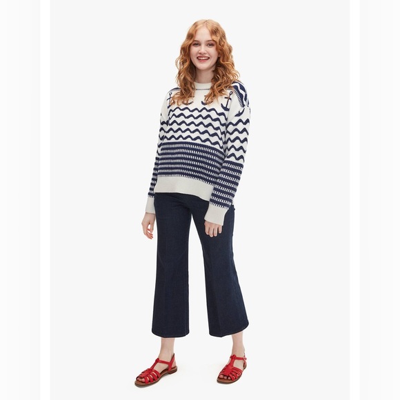 Kate Spade Anchor Sweater - Picture 2 of 4